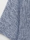 Джемпер кольору світло-блакитний меланж із рукавами 3/4 | 6587578 | фото 2