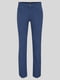 Легкие летние брюки синего цвета | 6587997