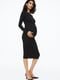 Сукня для вагітних чорна | 6588565 | фото 2