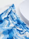 Слитный купальник голубой в принт | 6588873 | фото 2