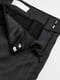 Атласні розкльошені штани чорного кольору | 6588886 | фото 4