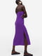 Платье А-силуэта фиолетовое | 6588921 | фото 3