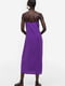 Сукня А-силуету фіолетова | 6588921 | фото 4