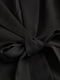 Жакет чорний з поясом | 6588963 | фото 2