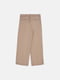 Широкие прямые брюки бежевого цвета | 6589032 | фото 2