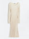 Сукня А-силуету кремового кольору | 6589118