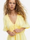 Сукня А-силуету жовта | 6589136 | фото 2