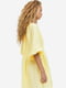 Платье А-силуэта желтое | 6589136 | фото 3