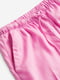 Штани для дівчаток вільного крою рожевого кольору | 6589174 | фото 2