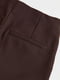 Расклешенные брюки темно-коричневого цвета | 6589259 | фото 2
