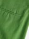 Льняные брюки прямого кроя зеленого цвета | 6589282 | фото 6
