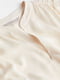 Сукня А-силуету світло-бежева | 6589648 | фото 3