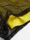Платье А-силуэта черно-желтое | 6589824 | фото 2