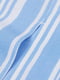 Юбка широкая в бело-голубую полоску | 6589910 | фото 2