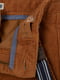 Штани для хлопчиків коричневого кольору на підтяжках | 6588208 | фото 3
