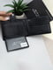 Шкіряне чорне портмоне з обкладинкою на права в комплекті | 6608317 | фото 6