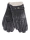 Перчатки мужские кожаные с манжетом черные | 6608331 | фото 4