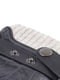 Перчатки мужские кожаные с манжетом черные | 6608331 | фото 5