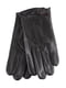 Перчатки мужские кожаные черные | 6608340 | фото 4