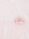 Розовое платье, украшенное цветком | 6608532 | фото 3