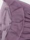 Юбка фиолетовая с сеточкой | 6608534 | фото 4