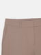 Прямые брюки бежевого цвета | 6608581 | фото 3