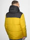 Куртка стеганная желто-серая | 6608685 | фото 2
