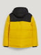 Куртка стьобана жовто-сіра | 6608685 | фото 4