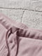 Штани піжамні ніжно-фіолетові в рубчик | 6608764 | фото 2