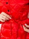 Куртка расклешенная красная | 6608808 | фото 5