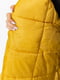 Куртка горчичного цвета с воротником | 6608822 | фото 7