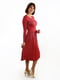 Платье плиссированное красное | 6615287 | фото 2