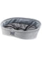 Лежанка - ліжко для собак і кішок Ferplast Laska 55 х 40 х 18.5 см - 55, Сірий | 6609654 | фото 4