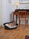Пластиковый лежак для собак и кошек Ferplast Siesta Deluxe 70.5 х 52 х h 23.5 см - 6, Бордовый | 6609719 | фото 7