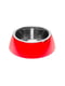 Металлическая миска для собак и кошек с подставкой Ferplast Jolie 17.1 х h 5.5 см - 0.5 L - SMALL, Красный | 6609854