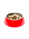 Металлическая миска для собак и кошек с подставкой Ferplast Jolie 17.1 х h 5.5 см - 0.5 L - SMALL, Красный | 6609854 | фото 2