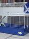 Велика клітка для кроликів та гризунів Ferplast Barn 120 Синій | 6609976 | фото 4