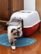 Закритий туалет для котів з вугільним фільтром Ferplast Prima | 6610033 | фото 3