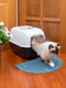 Закрытый туалет для кошек с угольным фильтром Ferplast Prima Черный | 6610034 | фото 4