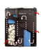 Акваріум з фільтром та таймером на 40 літрів Ferplast Cayman 50 Professional | 6610097 | фото 5