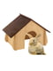 Деревянный домик для грызунов и кроликов Ferplast SIN | 6610264 | фото 2