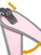 Нагрудна шлейка для собак зі шкірозамінника з мікрорегулюванням Ferplast Agila 4 - 9 A = B 69 ÷ 77 см - max 30 кг - 8 розмір, Рожевий | 6611194 | фото 3