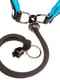 М'яка нагрудна шлейка для собак із еластичним шнурком Ferplast Agila Fluo 2 Синій | 6611290 | фото 4