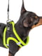 Нагрудна світловідбивна шлейка для собак з нейлону дихаючого Ferplast Kaori P XS - A: 28 ÷ 30 см - B: 32 ÷ 36 см, Жовтий | 6611473 | фото 4