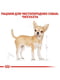 Royal Canin Chihuahua Adult сухий корм для собак породи чихуахуа 8 місяців 1.5 кг. | 6611666 | фото 5