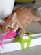 Модульна іграшка - трек з пір'ям і кулею для котів, що світиться, Ferplast Turbine | 6612657 | фото 5