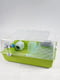 Клітина з дахом для хом'яків і гризунів Ferplast Mini Duna Hamster Зелений | 6612662 | фото 2