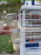 Клітина для кроликів та гризунів з аксесуарами та наклейками Ferplast Barn 100 Синій | 6612671 | фото 6