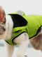 Плащ дождевик для собак BlackDoggy (БлекДогги) VC14-JK007 S, Зелёный | 6612777 | фото 7