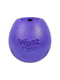 Іграшка для собак м'яч зі схованою для ласощів West Paw Rumbl Large Eggplant | 6613079
